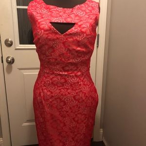 Tatyana Lace Overlay Dress. Size XXL.